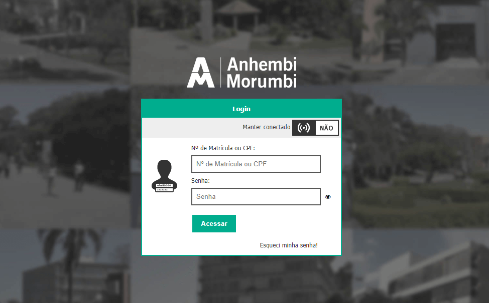 Portal do Aluno - Login Antigo